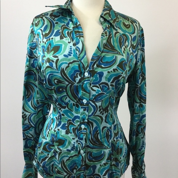 NY&C multi button down size M (B-74) - Picture 2 of 5